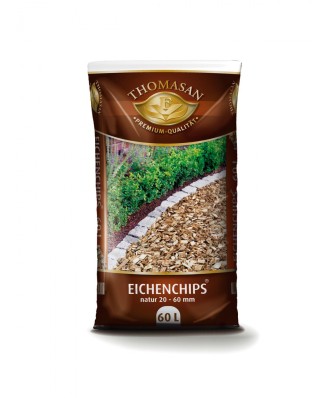 1/2 Palette Thomasan Rindenmulch  Eichenchips 18 Sack á 60L (inkl. Versand)